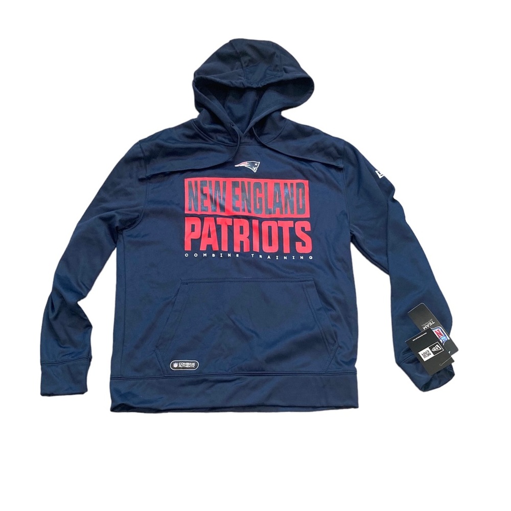 New‎ England Patriots New Era Men’s Combine Pullover Hoodie Sweatshirt